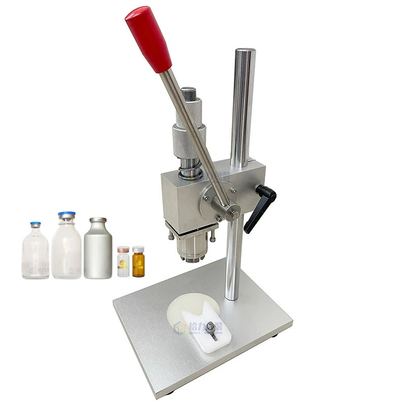 GL Stainless Steel Desktop Capping Machine for Tubular Glass Vial Manual Capping Machine
GL Stainless Steel Desktop Capping Machine for Tubular Glass Vial Manual Capping Machine