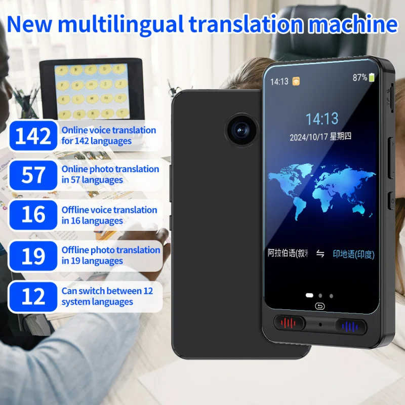 Smart Simultaneous Travel English Offline No Network Translator Vietnamese Multi-Language
Smart Simultaneous Travel English Offline No Network Translator Vietnamese Multi-Language