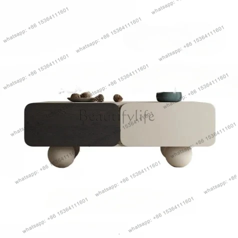Modern simple coffee table TV cabinet combination living room household minimalist rectangular designer creative tea table
Modern simple coffee table TV cabinet combination living room household minimalist rectangular designer creative tea table