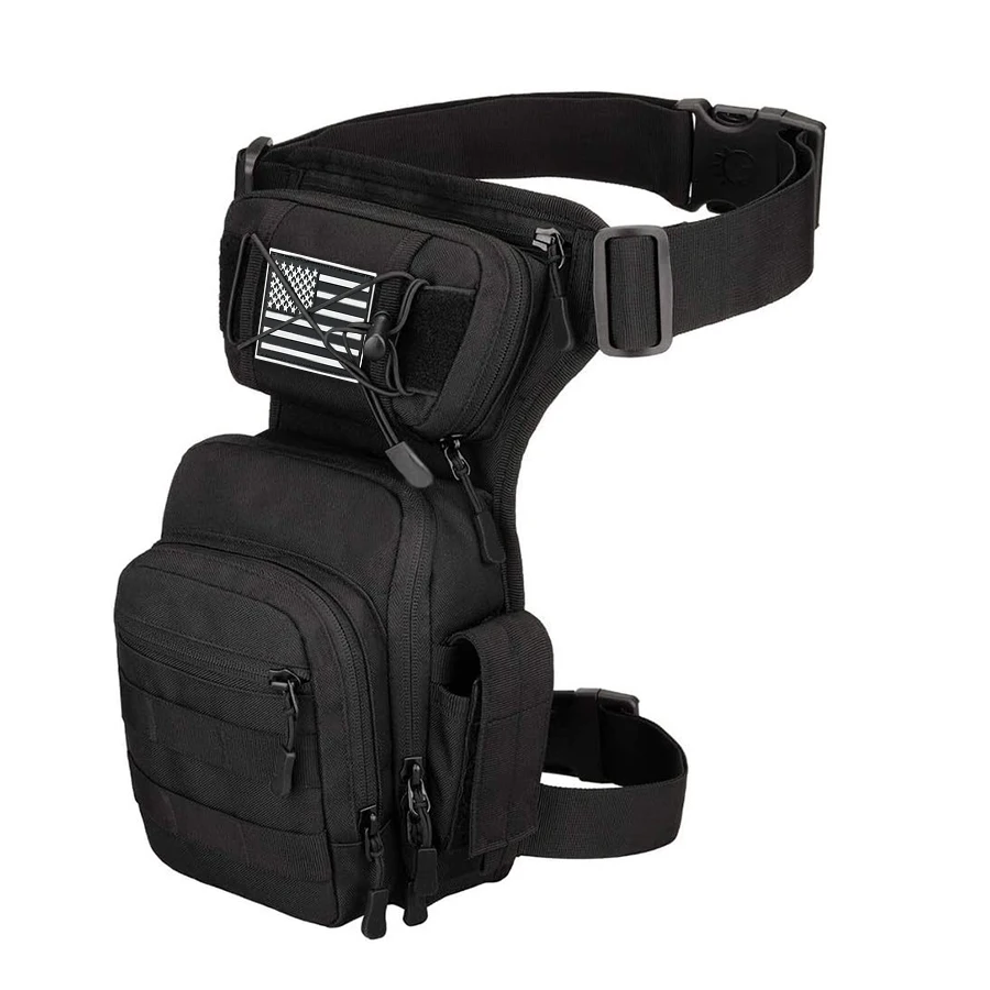 Multi-compartment Portable Thigh Pack, Dual Strap Secure Waist Bag, Outdoor Tool Storage Bag
Multi-compartment Portable Thigh Pack, Dual Strap Secure Waist Bag, Outdoor Tool Storage Bag