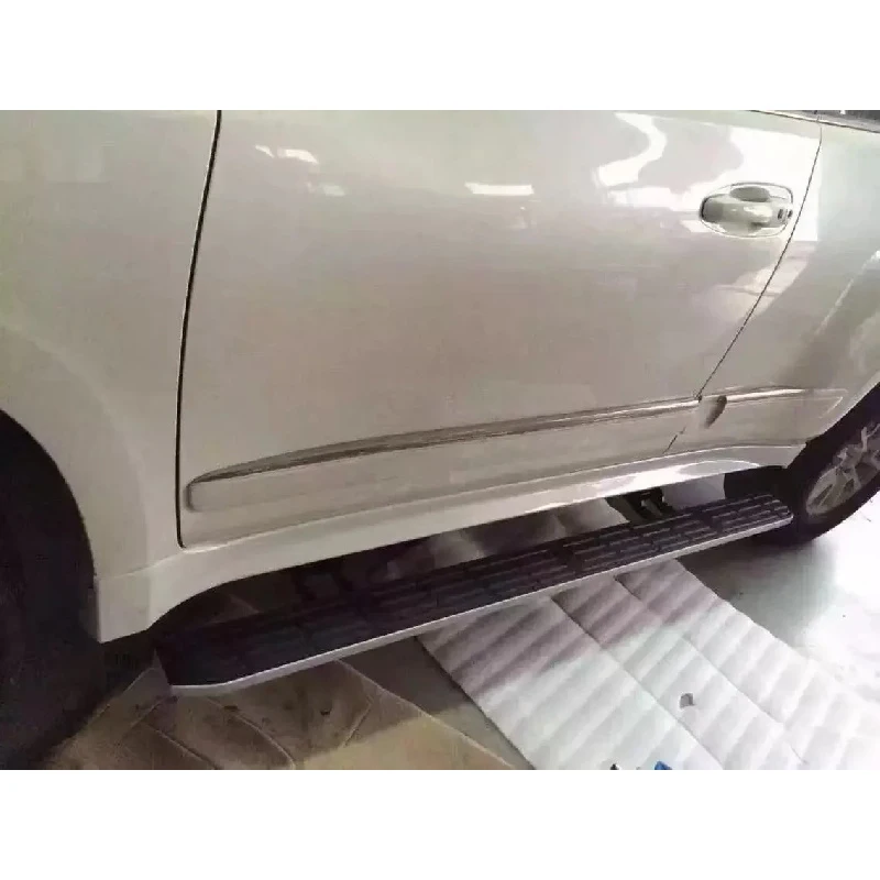 2PCS Aluminum Anti-Pinch Power Retractable Running Boards Side Steps With Matching Side Skirts Fit Land Cruiser LC200 200
2PCS Aluminum Anti-Pinch Power Retractable Running Boards Side Steps With Matching Side Skirts Fit Land Cruiser LC200 200