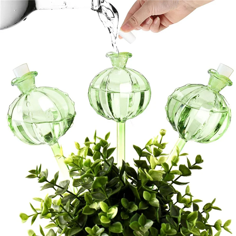 ABMH-Plant Watering Globes ,6Pcs Blown Plant Watering Devices, Self Watering Globes Watering Globes For Indoor Plants Cactus
ABMH-Plant Watering Globes ,6Pcs Blown Plant Watering Devices, Self Watering Globes Watering Globes For Indoor Plants Cactus