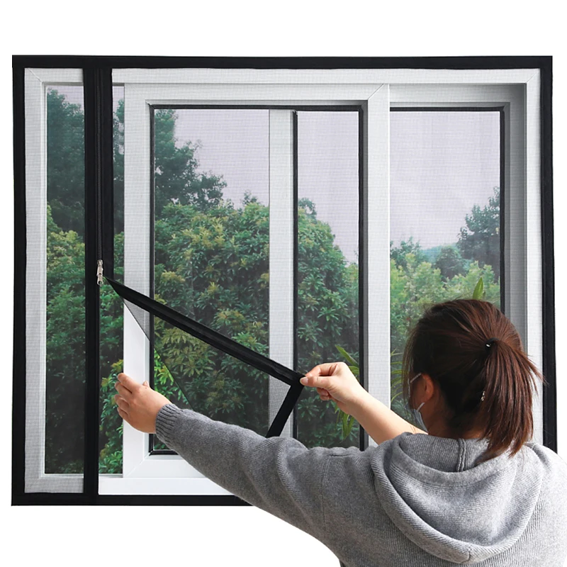 Black, Customized size,mosquito repellent, window mesh, self-adhesive mosquito net for window, zipper type home screen window
Black, Customized size,mosquito repellent, window mesh, self-adhesive mosquito net for window, zipper type home screen window