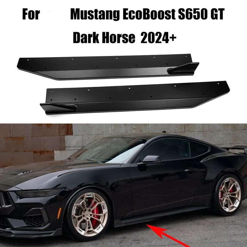 Hot Selling Black Carbon Fiber Look Side Skirt Extension Spoiler Diffuser Fit 2024-2025 Exterior Modification Parts
Hot Selling Black Carbon Fiber Look Side Skirt Extension Spoiler Diffuser Fit 2024-2025 Exterior Modification Parts