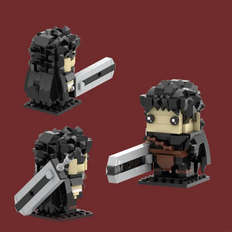 236pcs Moc Anime Guts From Berserk Figure Action Model Building Blocks Diy Creative Assembly Educational Bricks Toys Kid Gift
236pcs Moc Anime Guts From Berserk Figure Action Model Building Blocks Diy Creative Assembly Educational Bricks Toys Kid Gift