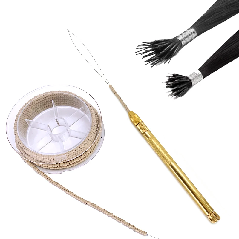 1000PCS 3.0mm Nano Hair Extension Beads Pre-Loaded Copper Micro Rings Soft Silicone Lined Anti-Slip Long Lasting Salon Hair Tool
1000PCS 3.0mm Nano Hair Extension Beads Pre-Loaded Copper Micro Rings Soft Silicone Lined Anti-Slip Long Lasting Salon Hair Tool