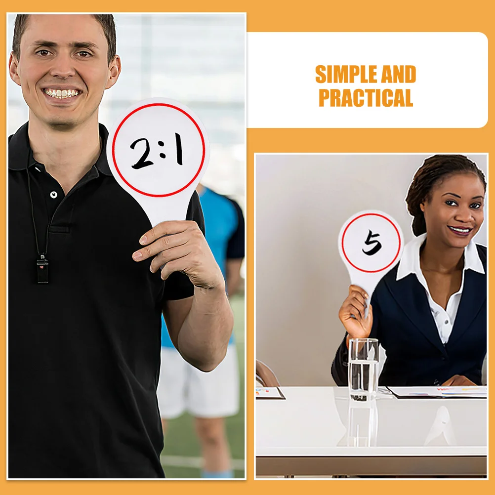 2Pcs Multi-Use Whiteboards Reusable Scoreboard Boards Portable Erasable Dry Erase Paddles for Voting Scoreboard 
2Pcs Multi-Use Whiteboards Reusable Scoreboard Boards Portable Erasable Dry Erase Paddles for Voting Scoreboard