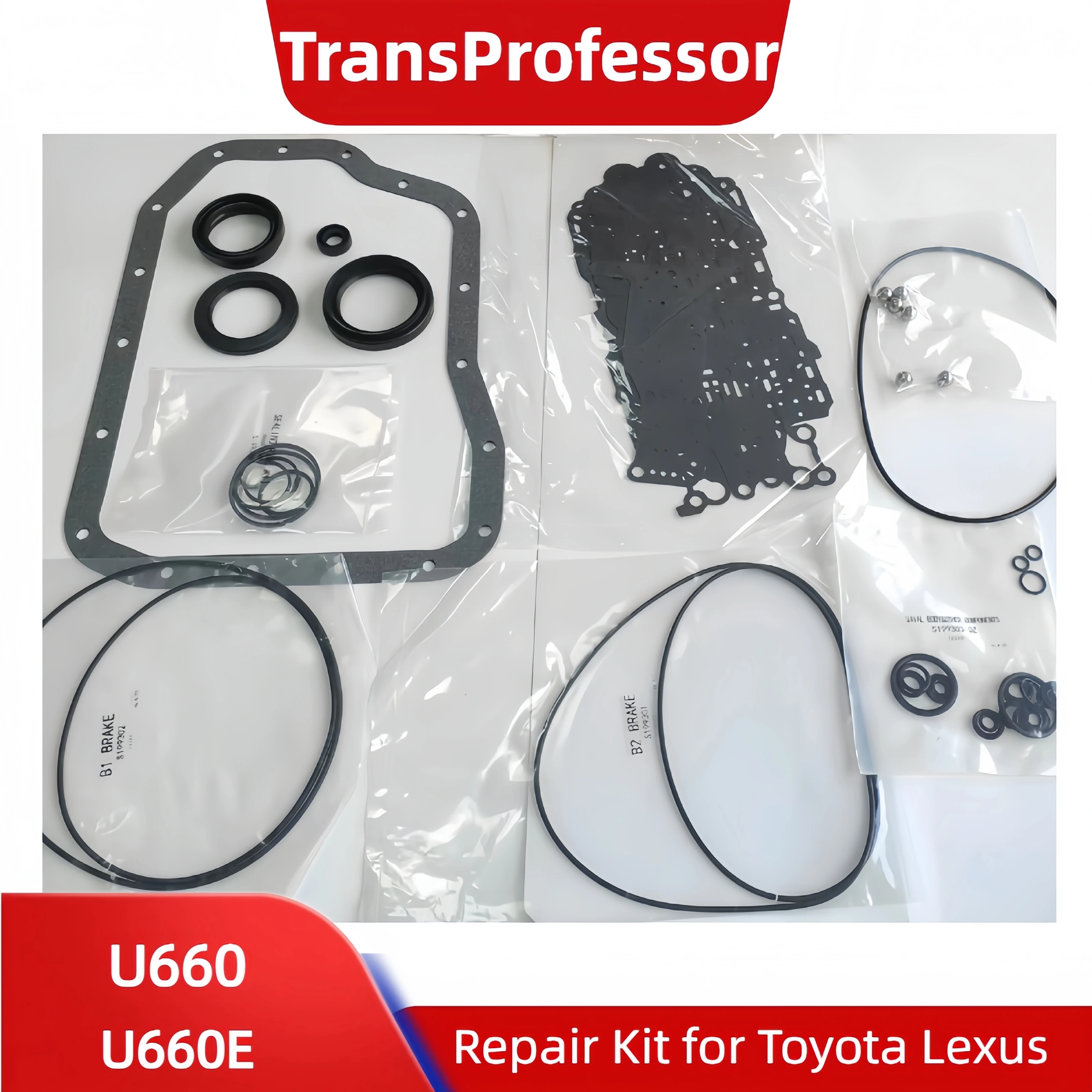 U660 U660E Transmission Repair Overhaul Kit for TOYOTA AURION AVALON CAMRY Highlander Lexus,TransProfessor OHK Seals Gasket
U660 U660E Transmission Repair Overhaul Kit for TOYOTA AURION AVALON CAMRY Highlander Lexus,TransProfessor OHK Seals Gasket