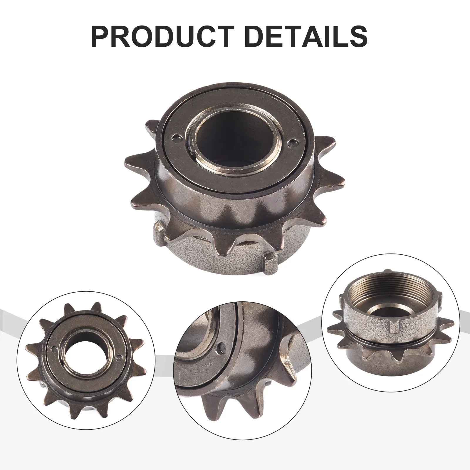 12T 16T ForBMX Bike Freewheel Ebike Single Speed Fixie Bike Rear Cog Clicks Electric Bike Freewheel Sprocket Gear Accessories
12T 16T ForBMX Bike Freewheel Ebike Single Speed Fixie Bike Rear Cog Clicks Electric Bike Freewheel Sprocket Gear Accessories