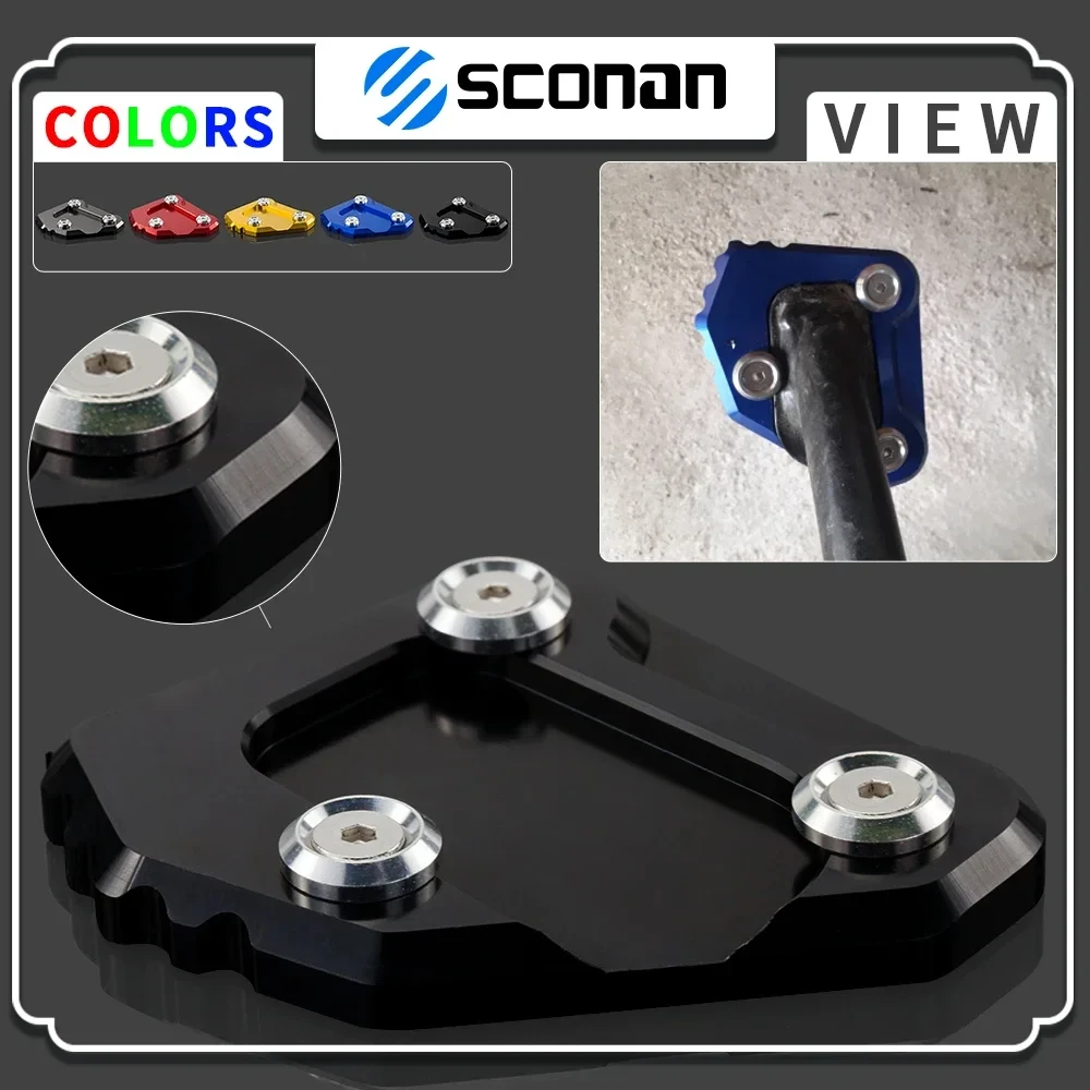 For BMW F850GS F 850GS F850 GS 2018 - 2022 Kickstand Side Stand Extension Plate Pad Enlarge Support Pad Motorcycle Accessories
For BMW F850GS F 850GS F850 GS 2018 - 2022 Kickstand Side Stand Extension Plate Pad Enlarge Support Pad Motorcycle Accessories