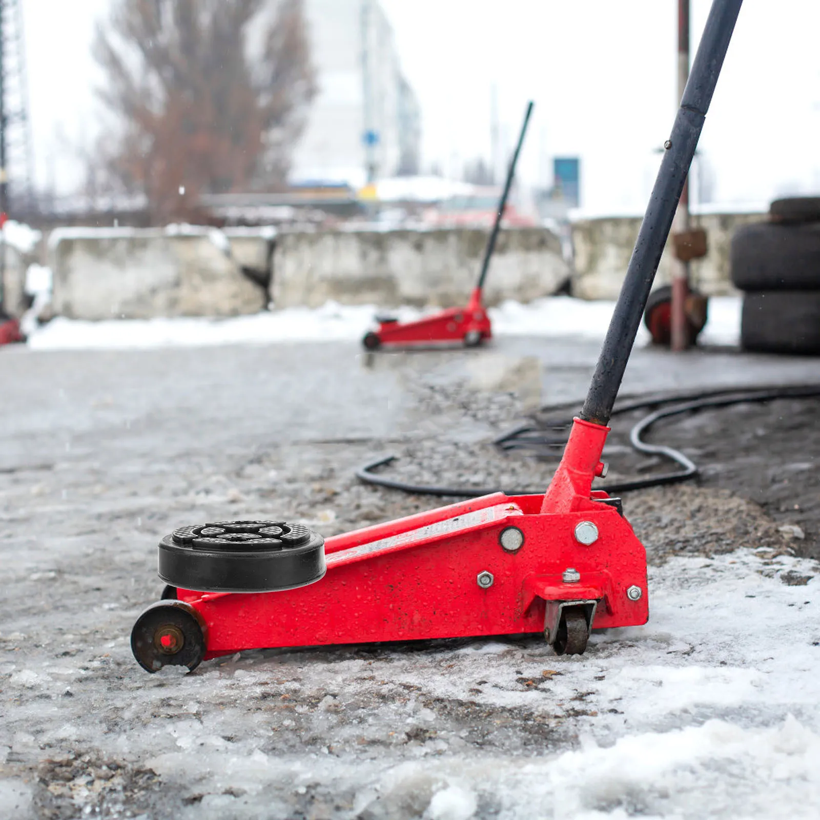 4Pcs Round Rubber Jack Pads Durable Lifting Mat for Floor Jack Stands Vehicle Lifts Rubber Car Jacking Pad Jacking Puck
4Pcs Round Rubber Jack Pads Durable Lifting Mat for Floor Jack Stands Vehicle Lifts Rubber Car Jacking Pad Jacking Puck