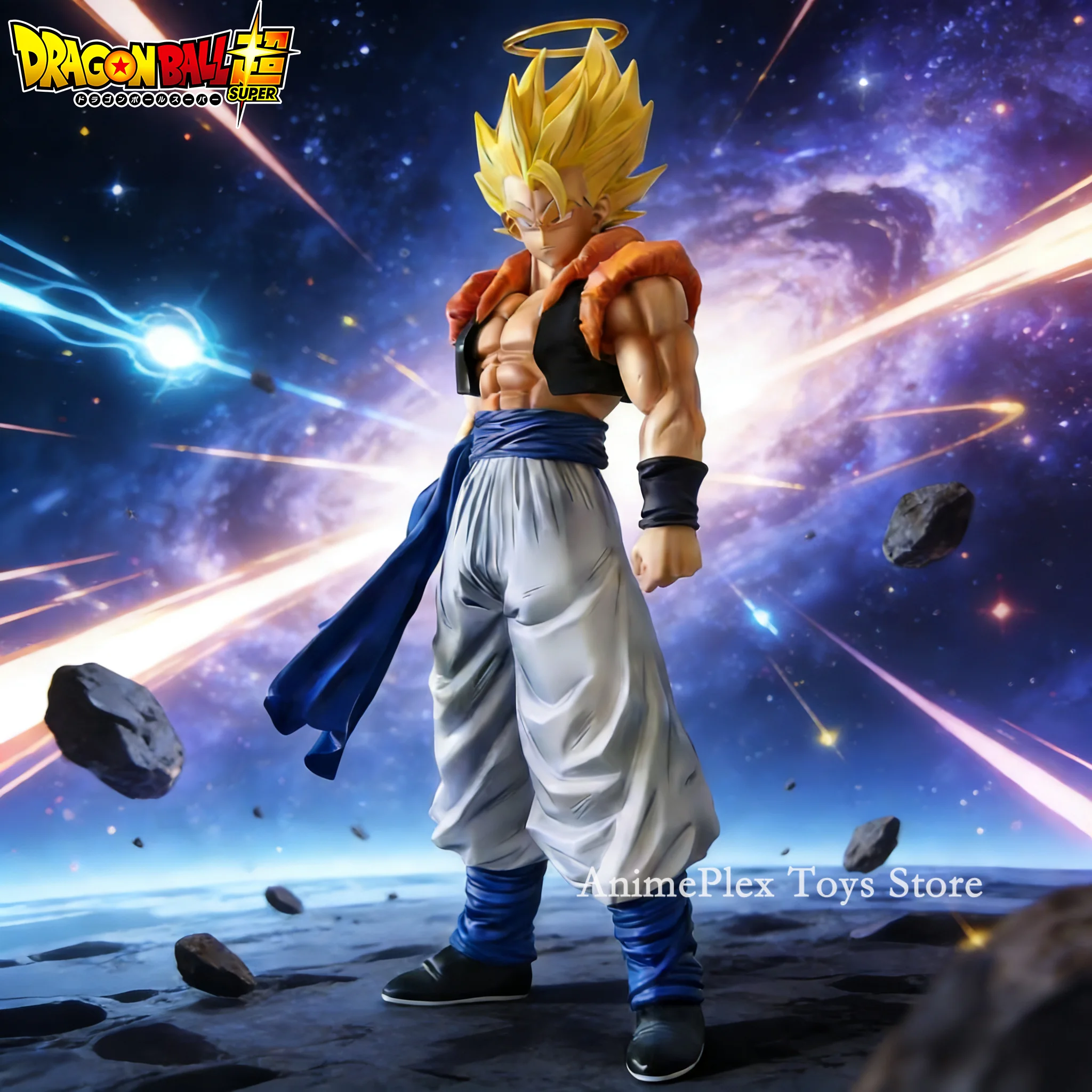 30cm/11.8in Dragon Ball Gogeta Super Saiyan SSJ Anime Figure PVC Statue Collection Model Desktop Ornament Toy Gift for Fans
30cm/11.8in Dragon Ball Gogeta Super Saiyan SSJ Anime Figure PVC Statue Collection Model Desktop Ornament Toy Gift for Fans