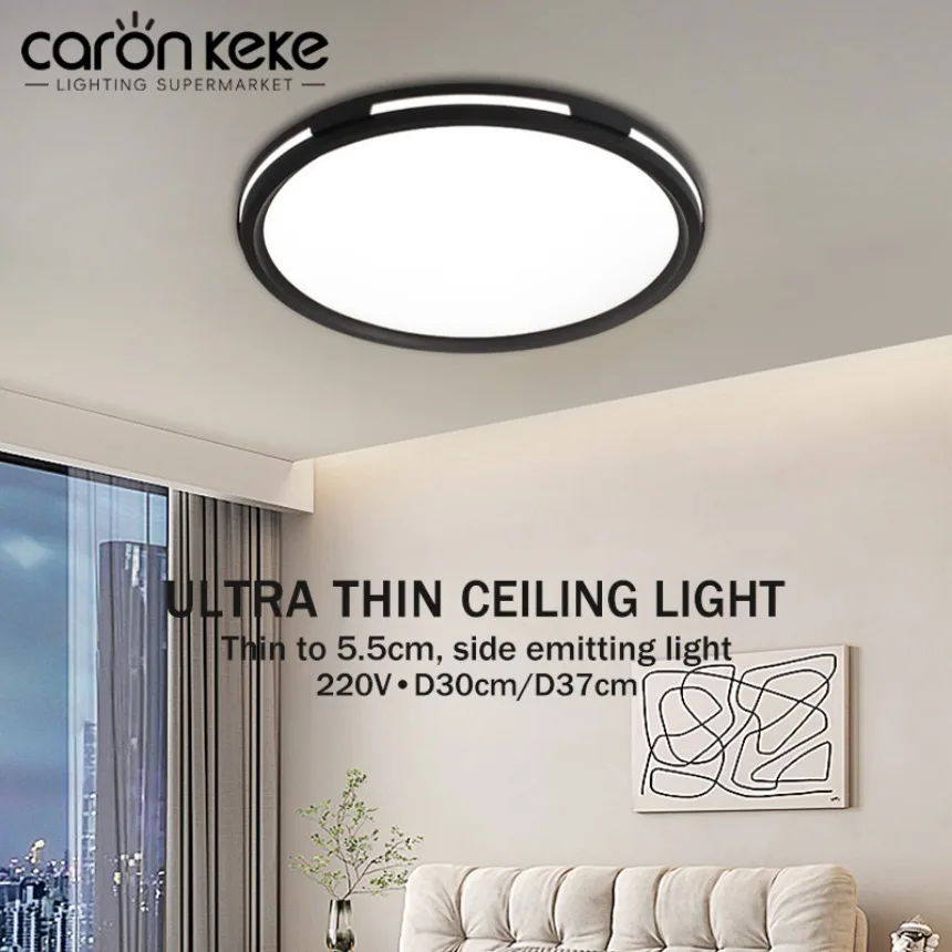 Modern New LED Ceiling Light Circular Side Side Pervious To Light Design Kitchen Bedroom Living Room Energy-saving Home Lighting
Modern New LED Ceiling Light Circular Side Side Pervious To Light Design Kitchen Bedroom Living Room Energy-saving Home Lighting
