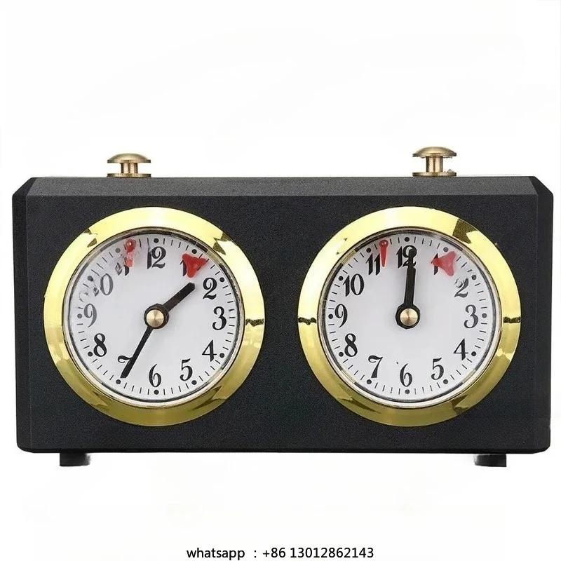 Chess Clock Driven Mechanical Chess Timer Retro Chess Clock Timer
Chess Clock Driven Mechanical Chess Timer Retro Chess Clock Timer