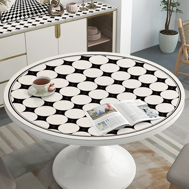 Retro Round Print Table Cloth PU Leather Tablecloth Mat Table Table Tapete Picnic Blanket Waterproof Oil-proof Home Decaration
Retro Round Print Table Cloth PU Leather Tablecloth Mat Table Table Tapete Picnic Blanket Waterproof Oil-proof Home Decaration