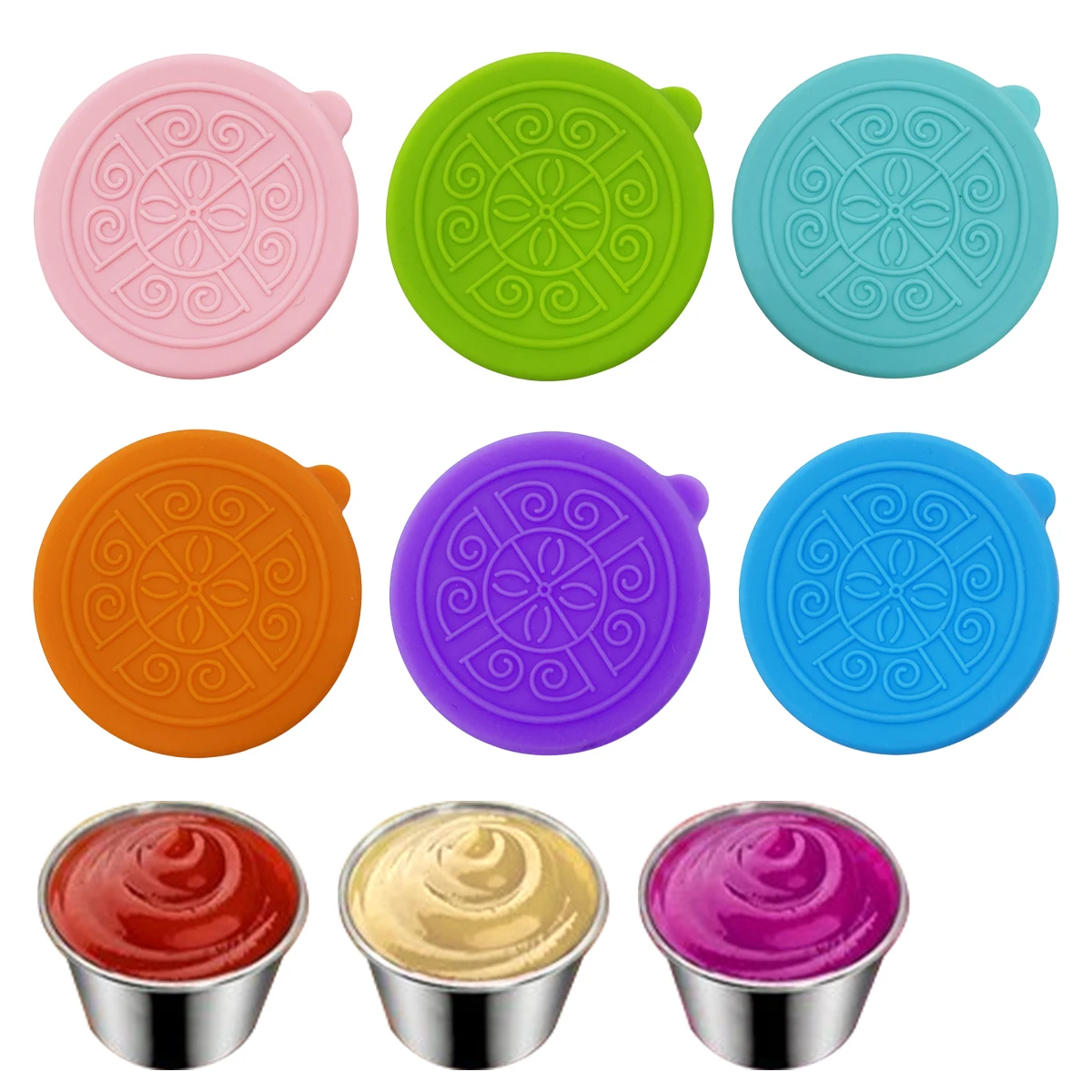 6pcs Reusable Salad Dressing Containers 1.6 oz Reusable Condiment Cup Containers with Lids Stainless Steel Dipping Sauce Cups
6pcs Reusable Salad Dressing Containers 1.6 oz Reusable Condiment Cup Containers with Lids Stainless Steel Dipping Sauce Cups