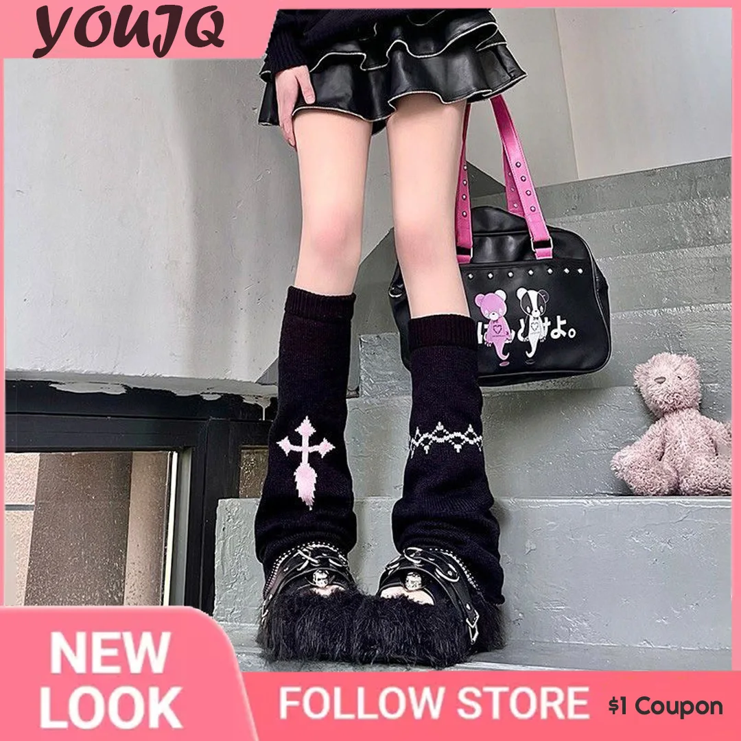 Harajuku Y2k Star Skull Two Side Wear Knitted Leg Warmers Zip Socks Punk Girls Japanese Kawaii Streetwear Leg Cover
Harajuku Y2k Star Skull Two Side Wear Knitted Leg Warmers Zip Socks Punk Girls Japanese Kawaii Streetwear Leg Cover