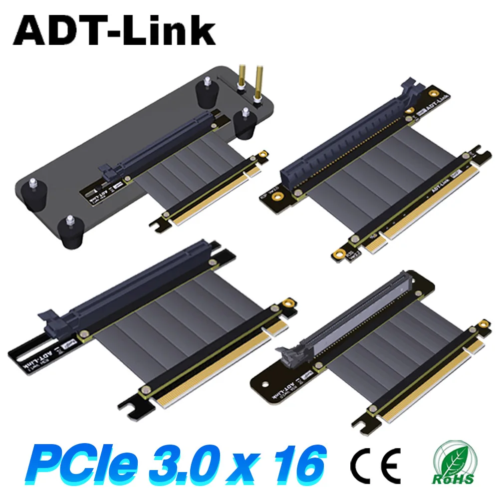 Riser PCIe 3.0 X16 Graphics Extension Cable Support TT Thermaltake CoolMaster MSI PHANTEKS Lian-Li ATX Chassis GPU Vertical
Riser PCIe 3.0 X16 Graphics Extension Cable Support TT Thermaltake CoolMaster MSI PHANTEKS Lian-Li ATX Chassis GPU Vertical