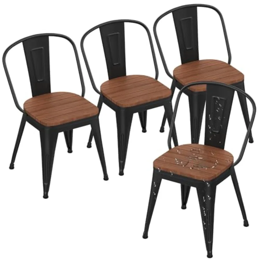 18inch Outdoor Metal Patio Dining Chairs Set of 4 High Back Classic Chic Iron Farmhouse Barstools Industrial Coffee Bar Stools
18inch Outdoor Metal Patio Dining Chairs Set of 4 High Back Classic Chic Iron Farmhouse Barstools Industrial Coffee Bar Stools