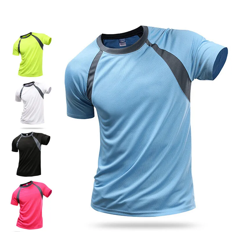 Summer Gym Breathable T Shirt For Men Quick Drying Jogging Top Men Lightweight Training Tee Fitness Tops Run Sweatwear Clothing
Summer Gym Breathable T Shirt For Men Quick Drying Jogging Top Men Lightweight Training Tee Fitness Tops Run Sweatwear Clothing