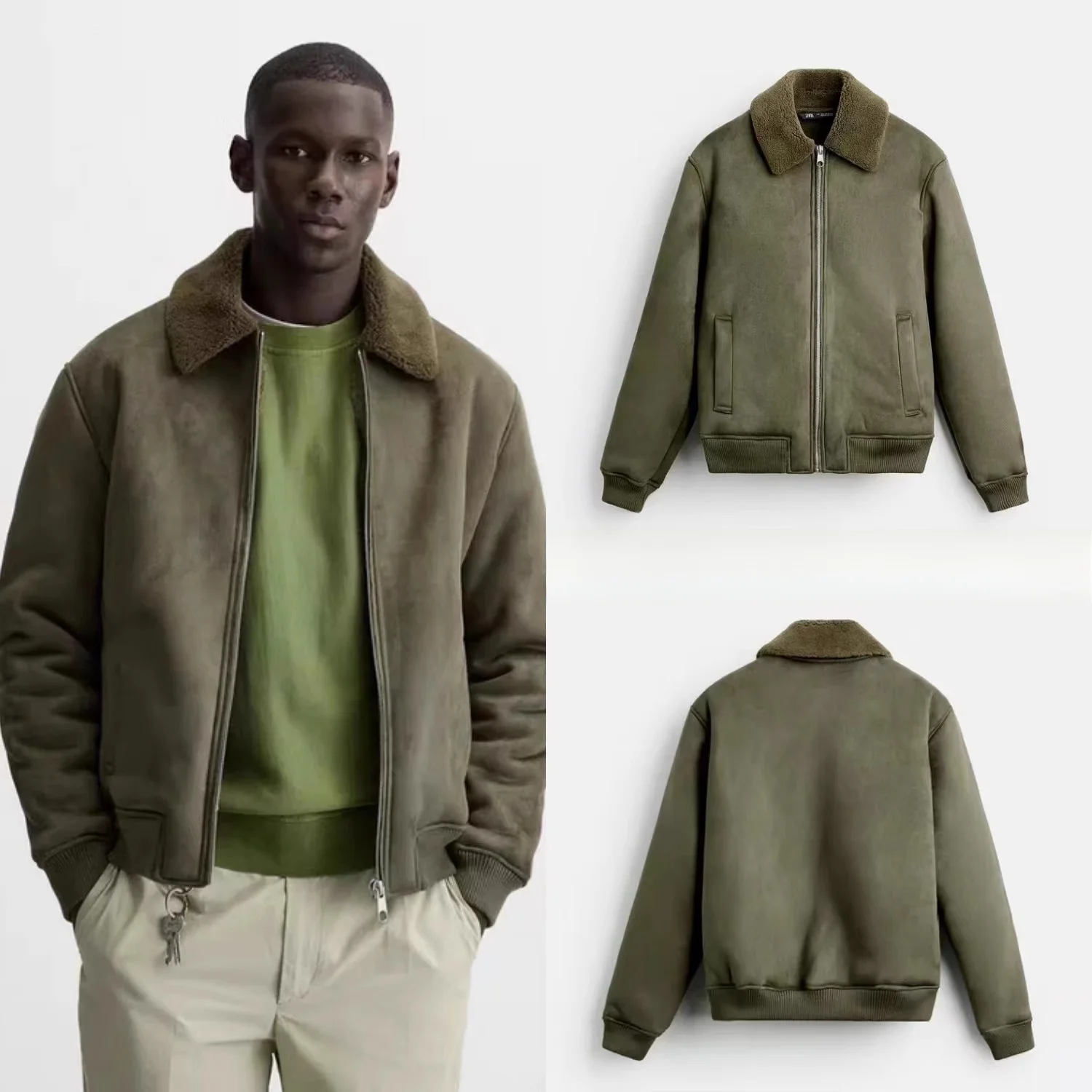 Мужская утепленная кожаная куртка с мехом, осенне-зимняя коллекция, новинка, с эффектом бархатной текстуры, молодежная модная модель, короткий фасон
Мужская утепленная кожаная куртка с мехом, осенне-зимняя коллекция, новинка, с эффектом бархатной текстуры, молодежная модная модель, короткий фасон