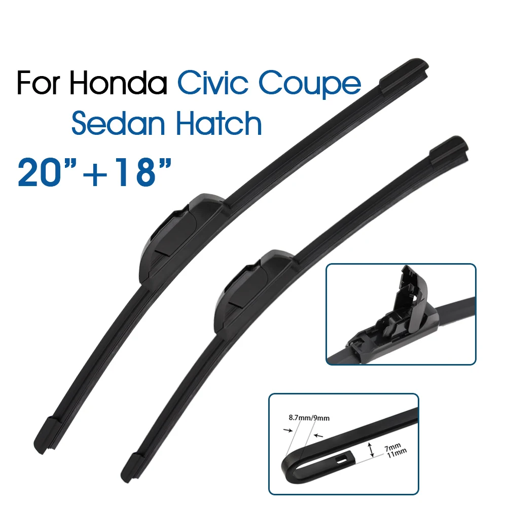 BROSHOO Car Front Window Windscreen Windshield Wiper Blades 20"+18" For Honda Civic Coupe Sedan Hatch 1995-2000 Auto Accessories
BROSHOO Car Front Window Windscreen Windshield Wiper Blades 20"+18" For Honda Civic Coupe Sedan Hatch 1995-2000 Auto Accessories