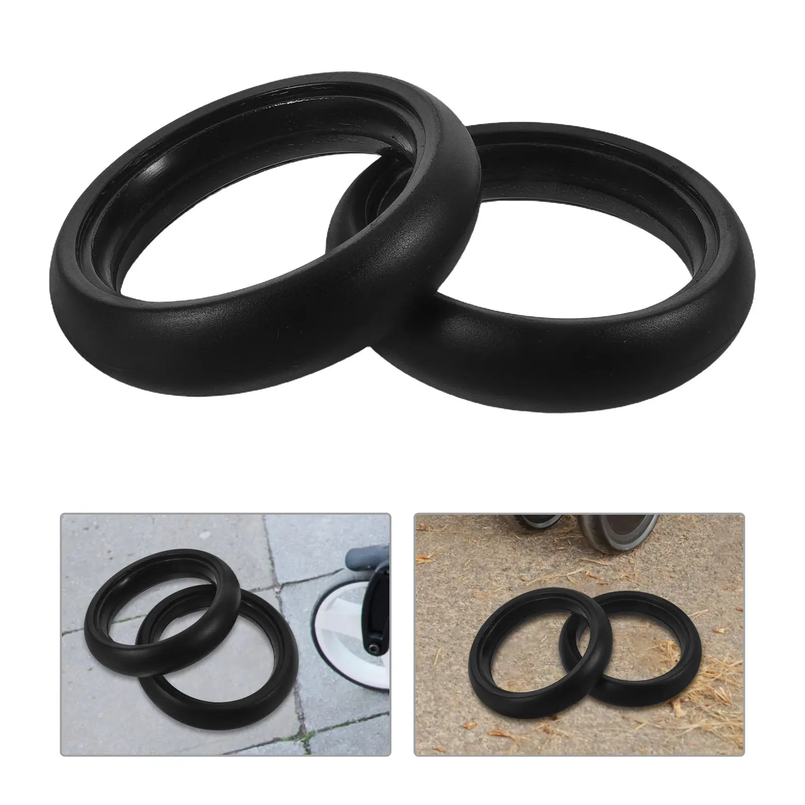 2Pcs 5 Inch Stroller Tire Quality Replacement Rubber Outer Tire for Baby Pushchair Front Rear Wheels Wet Surface Safety All
2Pcs 5 Inch Stroller Tire Quality Replacement Rubber Outer Tire for Baby Pushchair Front Rear Wheels Wet Surface Safety All