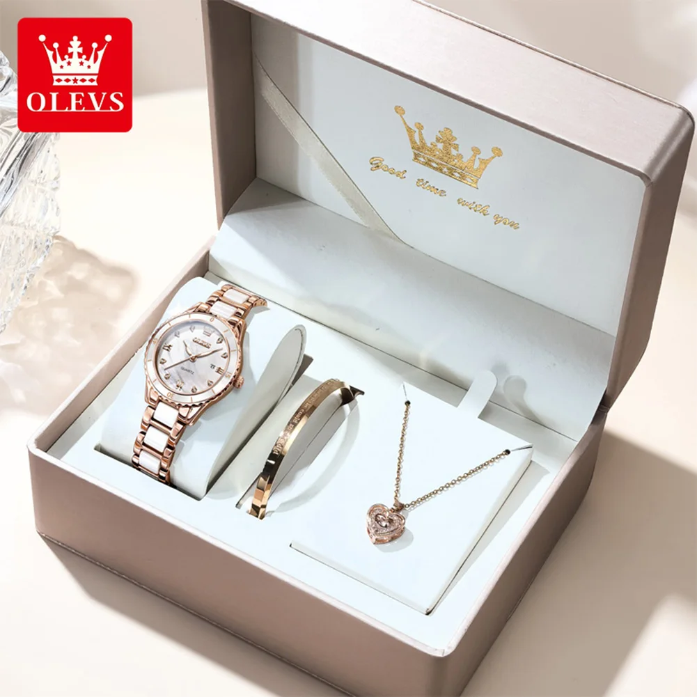 OLEVS 9985 Золотые розовые женские часы с автоматической датой, высококачественные часы с бриллиантами, водонепроницаемые часы с ультратонким циферблатом 9,5 мм
OLEVS 9985 Золотые розовые женские часы с автоматической датой, высококачественные часы с бриллиантами, водонепроницаемые часы с ультратонким циферблатом 9,5 мм