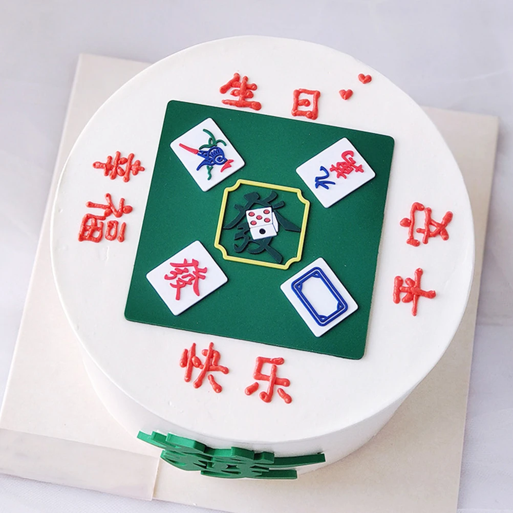 3 Pcs Soft Rubber Mahjong Decoration Mini Shape Birthday Decorations Modeling Safe Cake Suitable for Lovers
3 Pcs Soft Rubber Mahjong Decoration Mini Shape Birthday Decorations Modeling Safe Cake Suitable for Lovers
