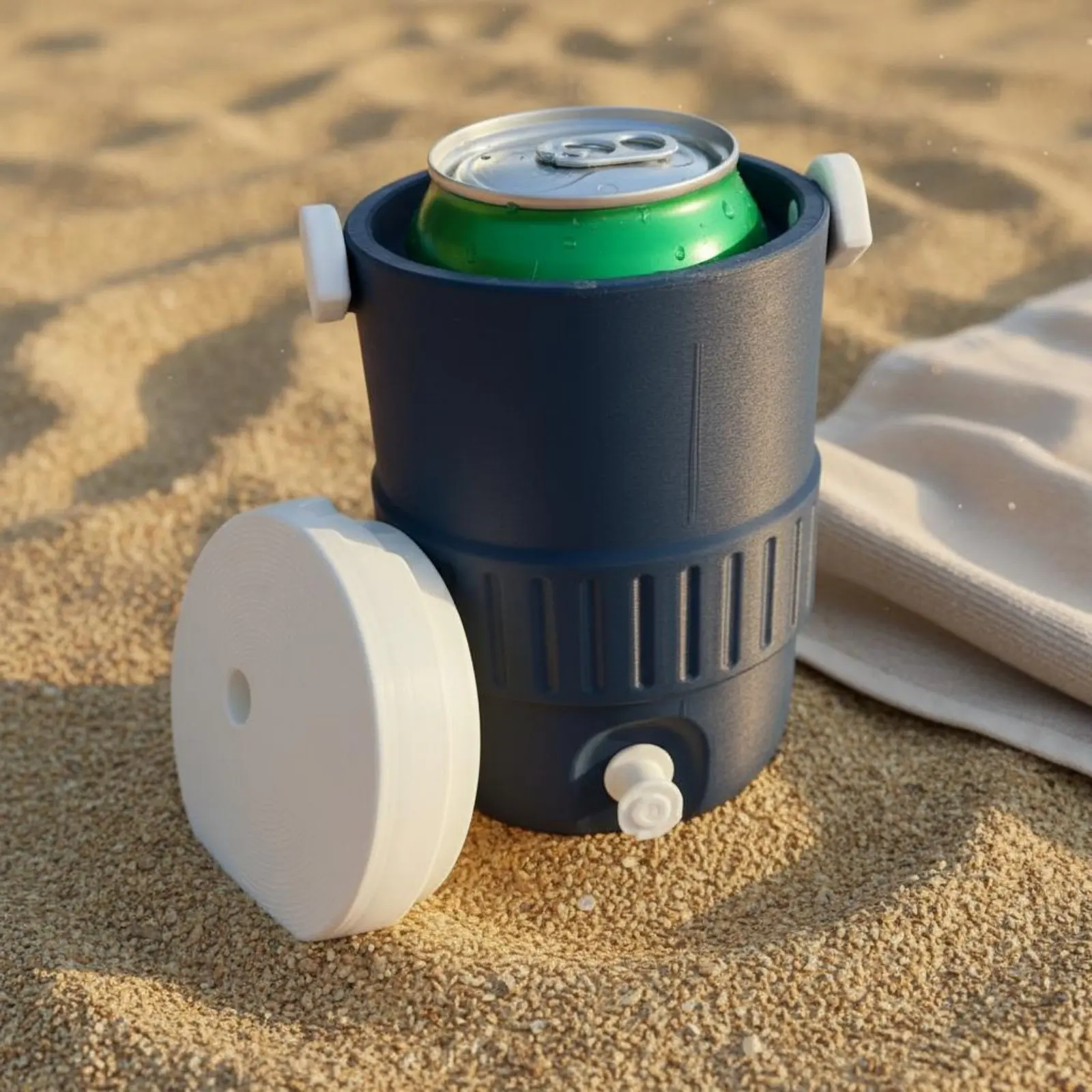 Beach Beverage Holder Reusable Drink Holder with Handles Portable Can Cooler Leakproof Rustproof for Outdoor
Beach Beverage Holder Reusable Drink Holder with Handles Portable Can Cooler Leakproof Rustproof for Outdoor