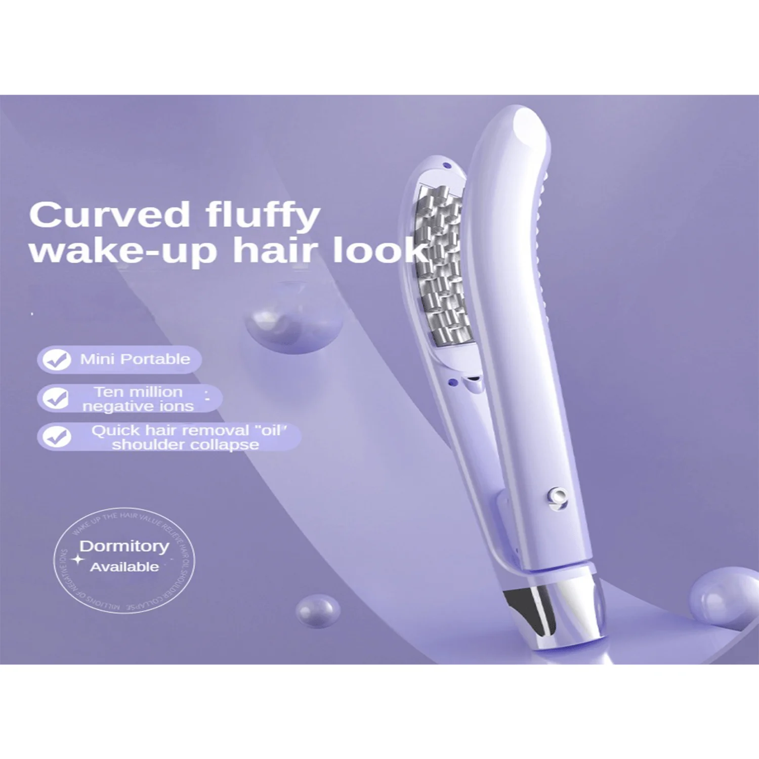 Hair Curler, Fluffy Curls Wand For Root Curling, Curling Tools Women, Valentine's Day Gift
Hair Curler, Fluffy Curls Wand For Root Curling, Curling Tools Women, Valentine's Day Gift
