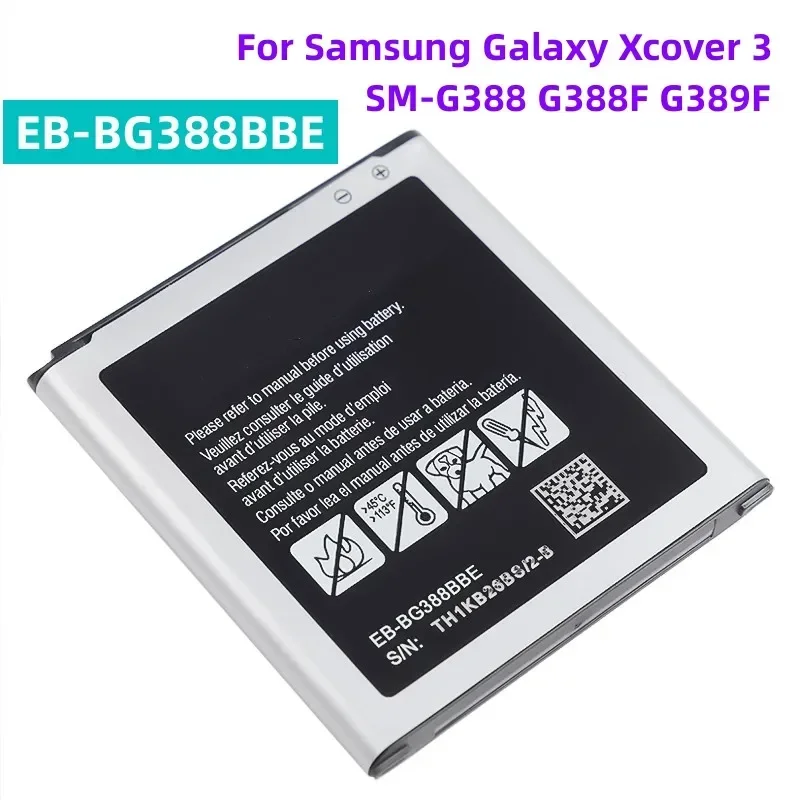 EB-BG388BBE Сменный аккумулятор емкостью 2200 мАч для Samsung Galaxy Xcover 3 SM-G388 G388F G389F Аккумуляторы без NFC
EB-BG388BBE Сменный аккумулятор емкостью 2200 мАч для Samsung Galaxy Xcover 3 SM-G388 G388F G389F Аккумуляторы без NFC