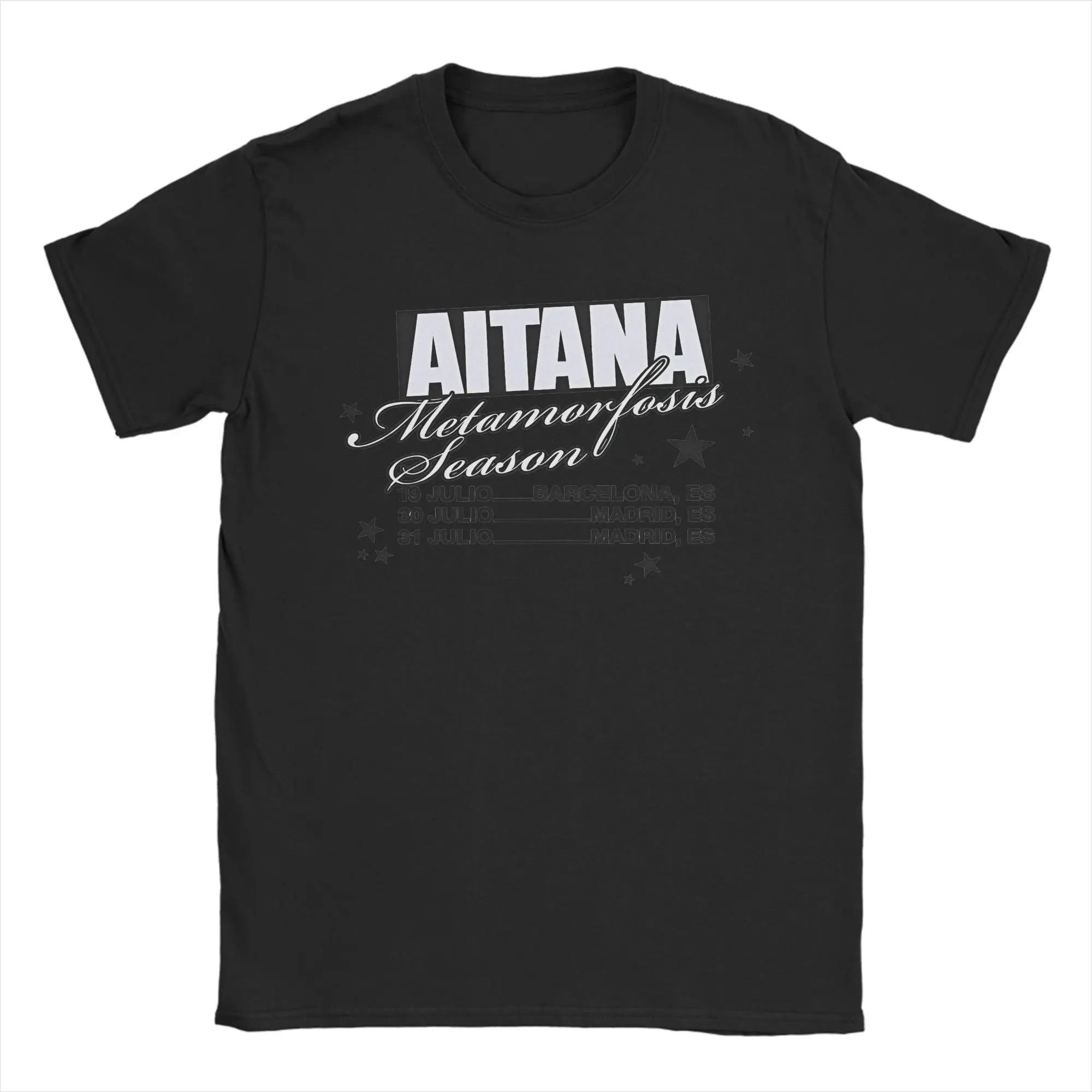 Aitana Cuarto Azul Metamorfosis Season T-Shirt for Men Funny Pure Cotton Tee Shirt Crew Neck Short Sleeve T Shirt Summer Clothes
Aitana Cuarto Azul Metamorfosis Season T-Shirt for Men Funny Pure Cotton Tee Shirt Crew Neck Short Sleeve T Shirt Summer Clothes