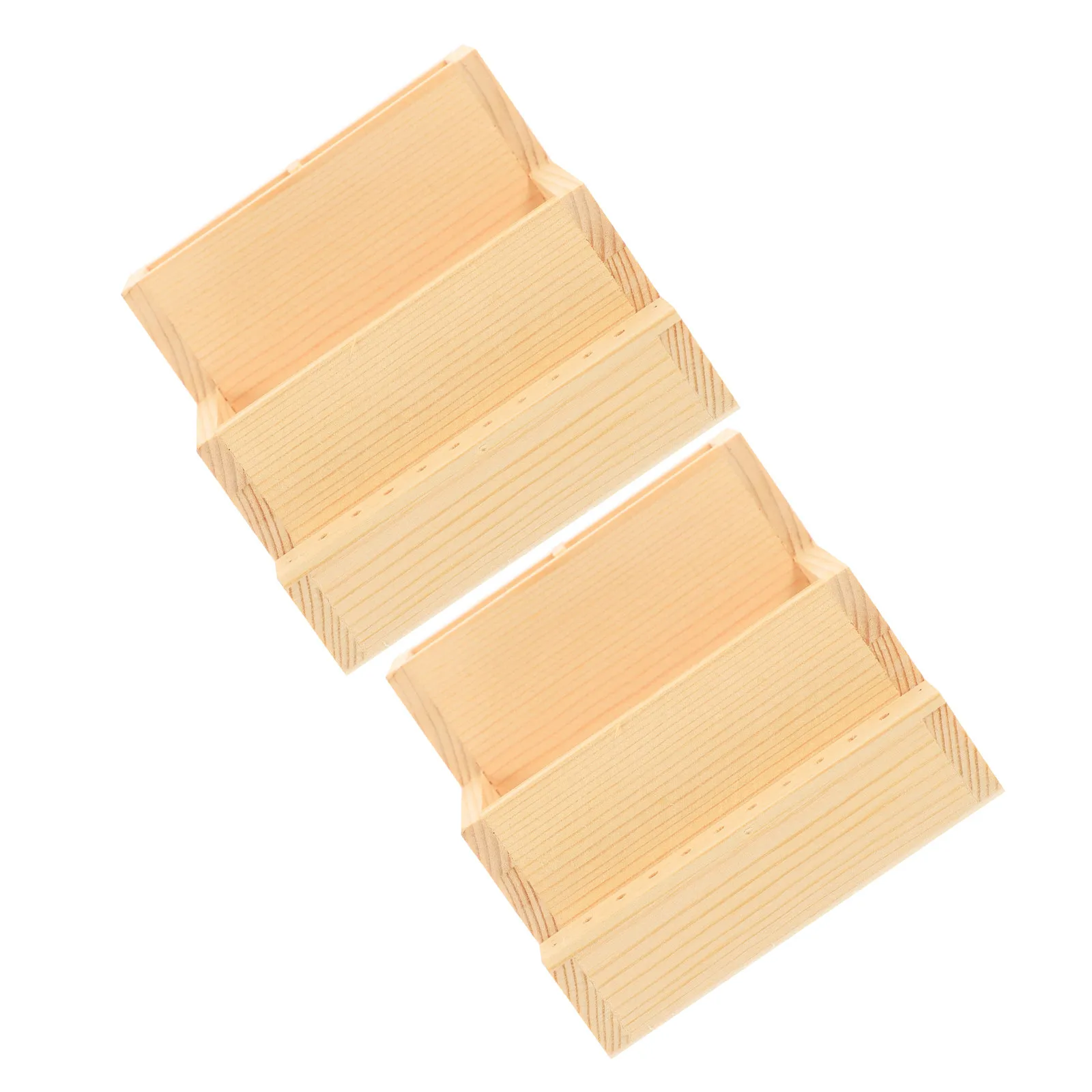 Набор из 2 деревянных держателей для насадок для маникюра, двухслойный органайзер для хранения, аксессуары для маникюрного салона, коробка для хранения насадок для фрезера
Набор из 2 деревянных держателей для насадок для маникюра, двухслойный органайзер для хранения, аксессуары для маникюрного салона, коробка для хранения насадок для фрезера