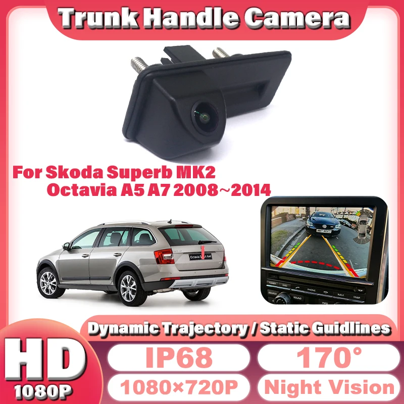 HD CCD 1080×720 камера заднего вида для Skoda Superb MK2 Octavia A5 A7 2008 ~ 2014 автомобильная камера на ручке багажника монитор парковки заднего вида
HD CCD 1080×720 камера заднего вида для Skoda Superb MK2 Octavia A5 A7 2008 ~ 2014 автомобильная камера на ручке багажника монитор парковки заднего вида