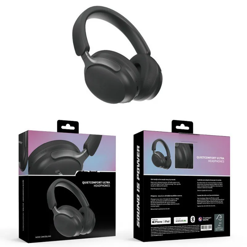 2025 new QC65 stereo sound wireless Bluetooth headset with comfortable ear tips and leather bag QC U ltra 5
2025 new QC65 stereo sound wireless Bluetooth headset with comfortable ear tips and leather bag QC U ltra 5