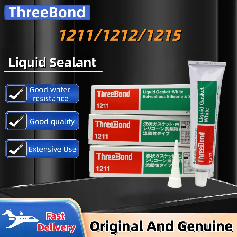 ThreeBond 1211 1212 1215 Liquid Gasket Adhesive Rubber Sealer Maker Car Repair Sealant Auto Engine Head Gasket Assembly Adhesive
ThreeBond 1211 1212 1215 Liquid Gasket Adhesive Rubber Sealer Maker Car Repair Sealant Auto Engine Head Gasket Assembly Adhesive