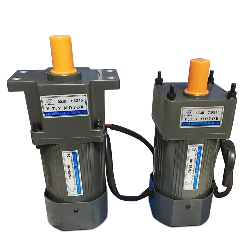 VTV 90W 220V AC Speed Motor YN90-90 with Gear Head 90JB7.5G15
VTV 90W 220V AC Speed Motor YN90-90 with Gear Head 90JB7.5G15