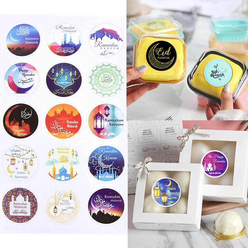 6 Sheet Eid Mubarak Round Sticker Envelope Sealing Gift Packing Label Sticker Ramadan Decoration Islamic Muslims Party Supplies
6 Sheet Eid Mubarak Round Sticker Envelope Sealing Gift Packing Label Sticker Ramadan Decoration Islamic Muslims Party Supplies