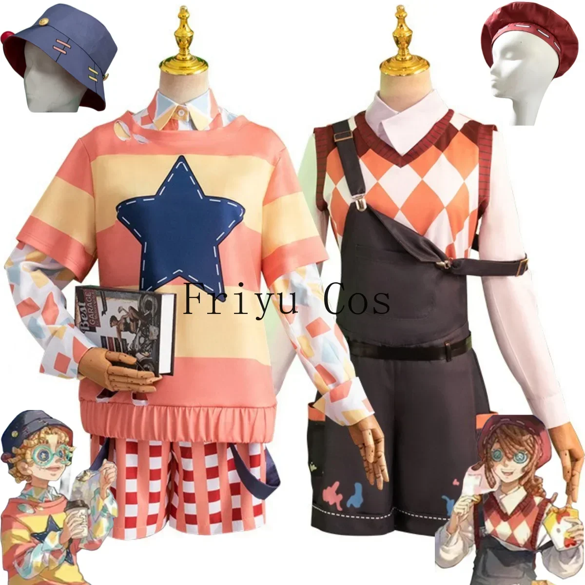 Anime Game Identity Ⅴ Mike Morton Edgar Valden Cosplay Costume Wig Doujin Autumn Strap Pants Man Woman Kawaii Halloween Suit
Anime Game Identity Ⅴ Mike Morton Edgar Valden Cosplay Costume Wig Doujin Autumn Strap Pants Man Woman Kawaii Halloween Suit