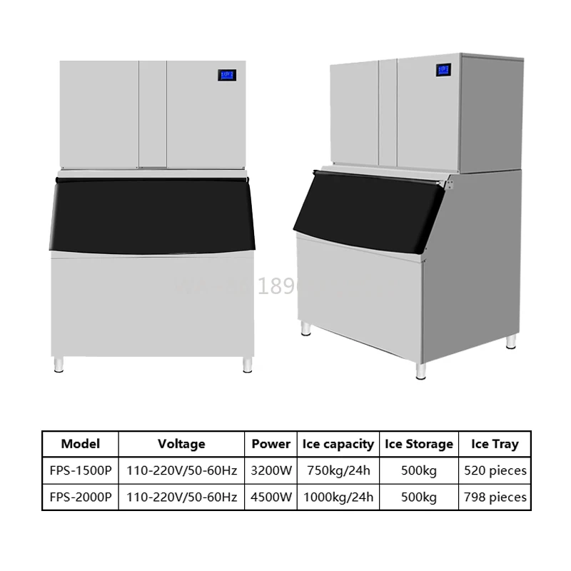 Block Ice Maker Machine for Business Factory Price Ice Cube Machine 1000kg 750kg Commercial Industrial Ice Making Machine Big
Block Ice Maker Machine for Business Factory Price Ice Cube Machine 1000kg 750kg Commercial Industrial Ice Making Machine Big