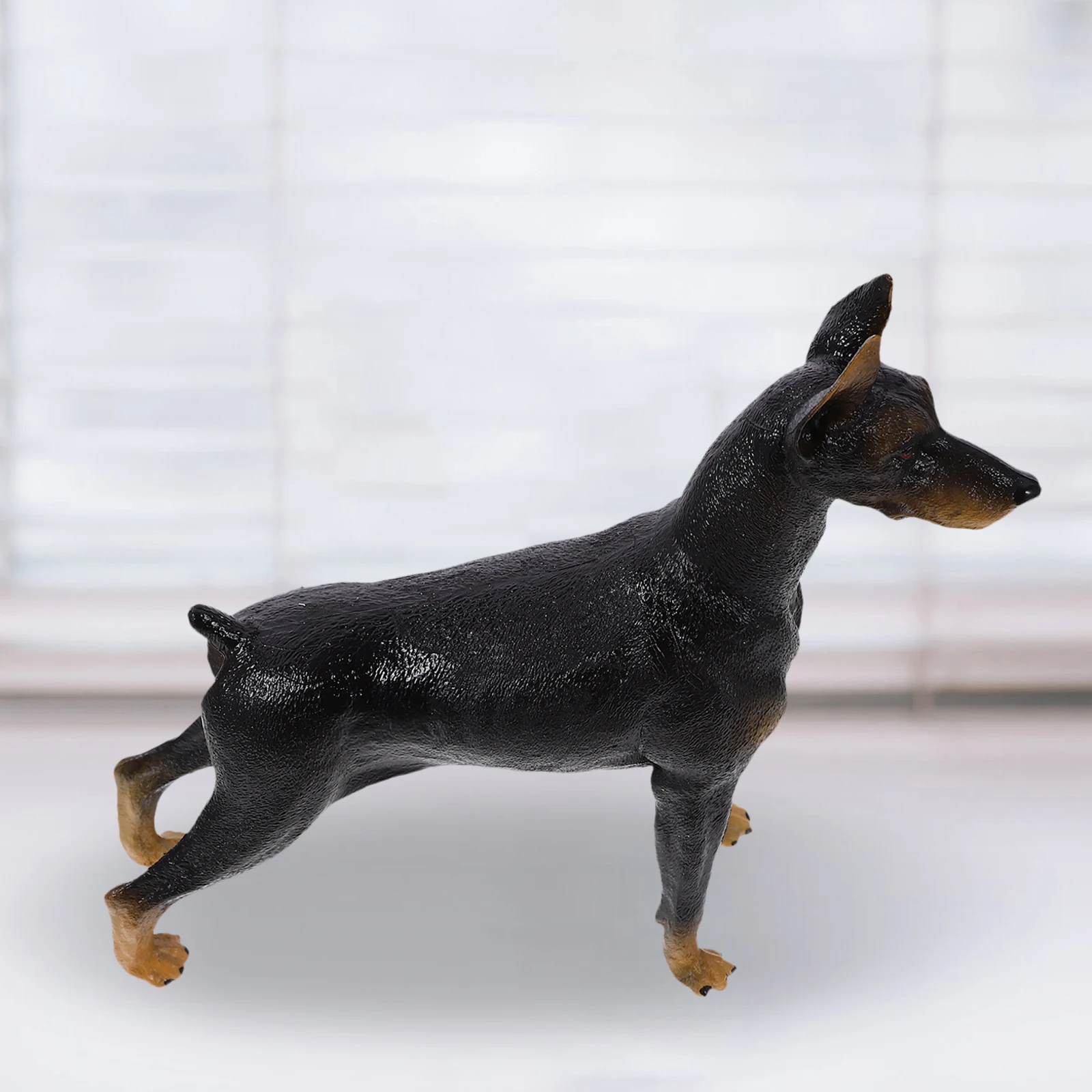 1pc Simulated Doberman Pinscher Black Home Decor Office Car Cabinet Toy Realistic Detailed Figure
1pc Simulated Doberman Pinscher Black Home Decor Office Car Cabinet Toy Realistic Detailed Figure