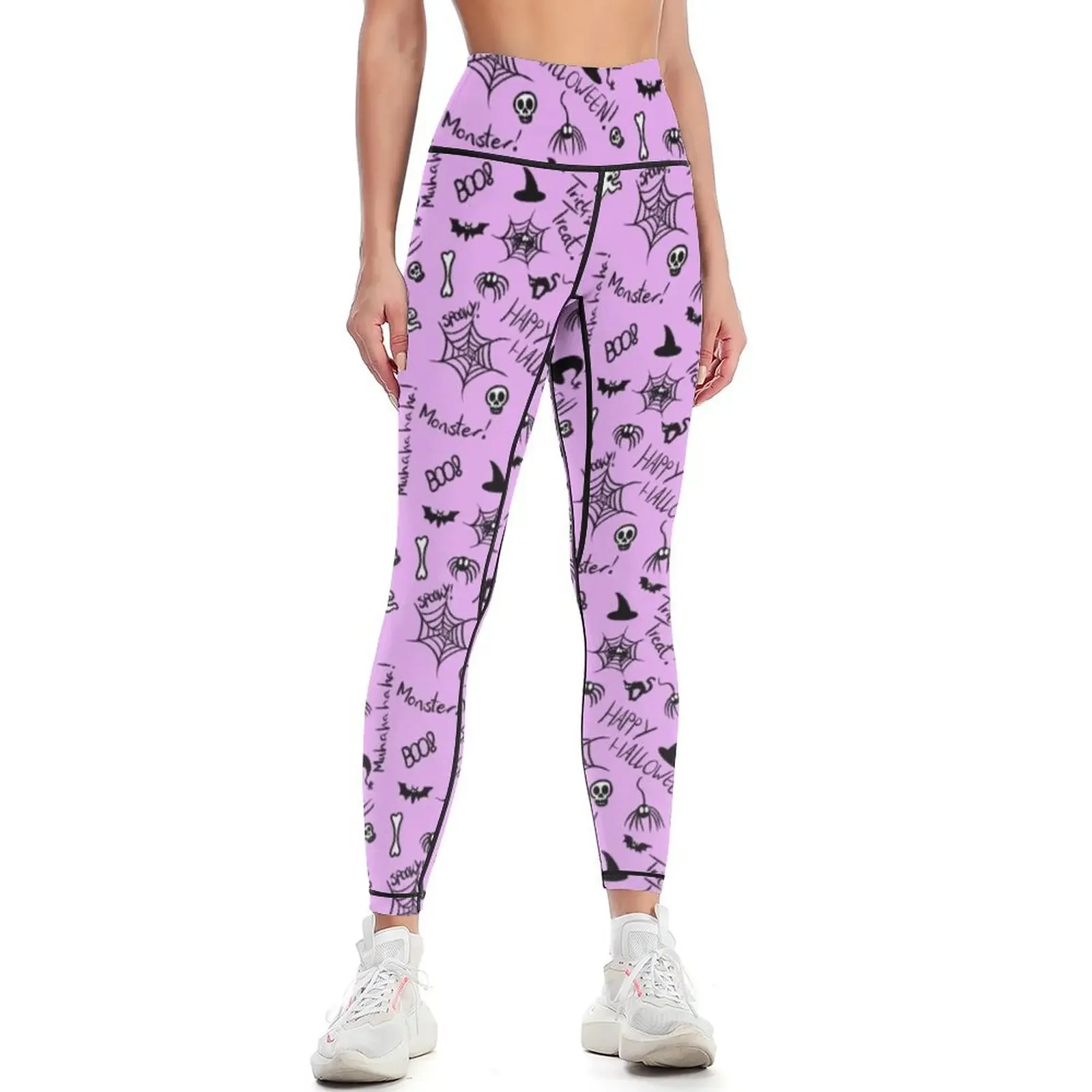Halloween Pattern (Purple) Leggings sports tennis for joggers for gym wear for fitness Womens Leggings
Halloween Pattern (Purple) Leggings sports tennis for joggers for gym wear for fitness Womens Leggings