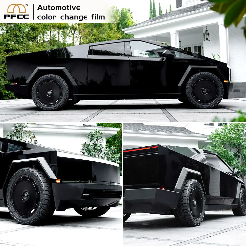 PFCC Car Color Changing Film For Tesla Cybertruck 2024 PVC Decal Anti-Scratch Vinyl Film Auto Body Color Change Cars Accessories
PFCC Car Color Changing Film For Tesla Cybertruck 2024 PVC Decal Anti-Scratch Vinyl Film Auto Body Color Change Cars Accessories