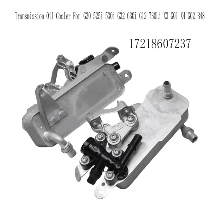 Car 17218607237 Transmission Oil Cooler For BMW G30 525I 530I G32 630I G12 730Li X3 G01 X4 G02 B48
Car 17218607237 Transmission Oil Cooler For BMW G30 525I 530I G32 630I G12 730Li X3 G01 X4 G02 B48