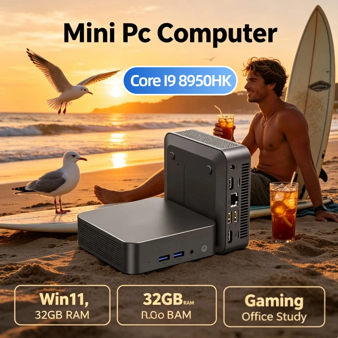 High Efficiency Reliable Quality Mini Desktop PC Core I9 8950HK Win11 4K HD Display WIFI 6
High Efficiency Reliable Quality Mini Desktop PC Core I9 8950HK Win11 4K HD Display WIFI 6