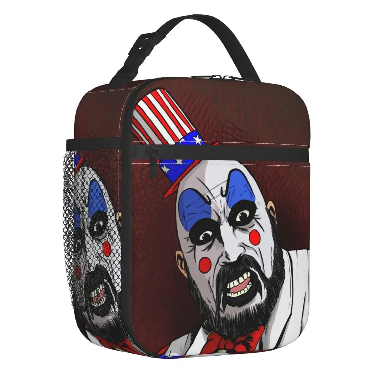 Captain Spaulding Lunch Box Leakproof House of 1000 Corpses Cooler Thermal Food Insulated Lunch Bag Kids School Children
Captain Spaulding Lunch Box Leakproof House of 1000 Corpses Cooler Thermal Food Insulated Lunch Bag Kids School Children