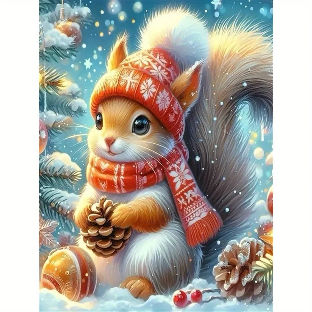 5D Squirrel Diamond Painting Kit DIY Full Circle Drill Embroidery by Numbers; Mosaic Making Art Crafts; Diamond Painting Kit and
5D Squirrel Diamond Painting Kit DIY Full Circle Drill Embroidery by Numbers; Mosaic Making Art Crafts; Diamond Painting Kit and