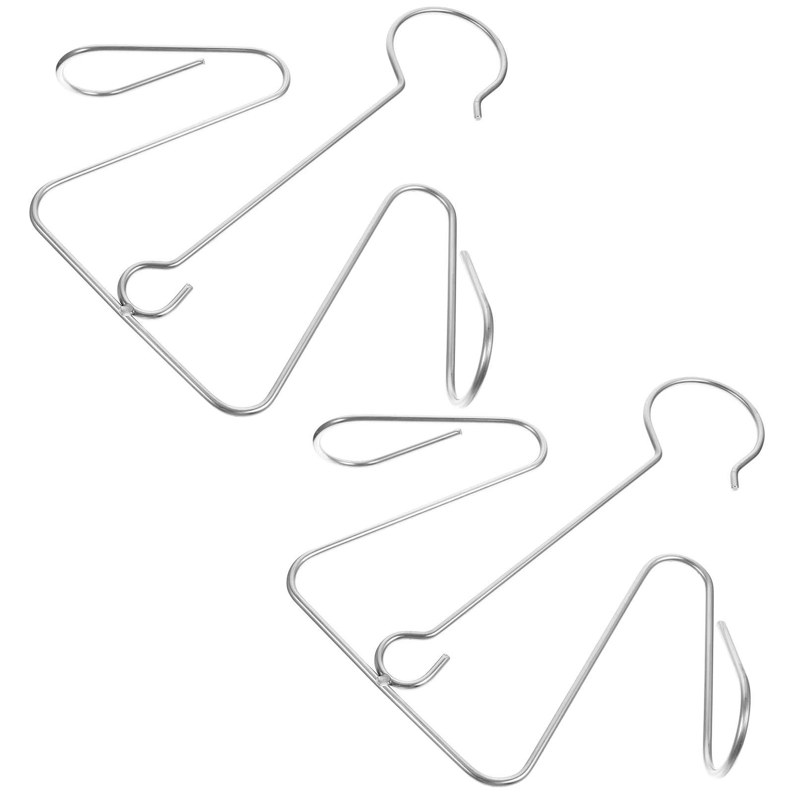 2Pcs Stainless Steel Shoe Hangers Balcony Multi-Functional Double Hook Design Space Saving Shoes Drying Rack Organizer
2Pcs Stainless Steel Shoe Hangers Balcony Multi-Functional Double Hook Design Space Saving Shoes Drying Rack Organizer