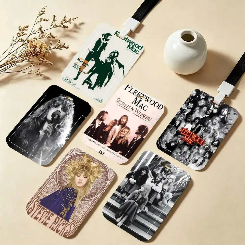 70s Rock Band Fleetwood Mac ID Card Holder Neck Strap Pendant Door Badge Holder Lanyards Keychain Work Credential
70s Rock Band Fleetwood Mac ID Card Holder Neck Strap Pendant Door Badge Holder Lanyards Keychain Work Credential